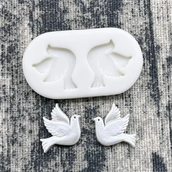 Dove Silicone Mold Fondant Chocolate Sugarcraft Mold Cake Decorating Tools Baking Accessories