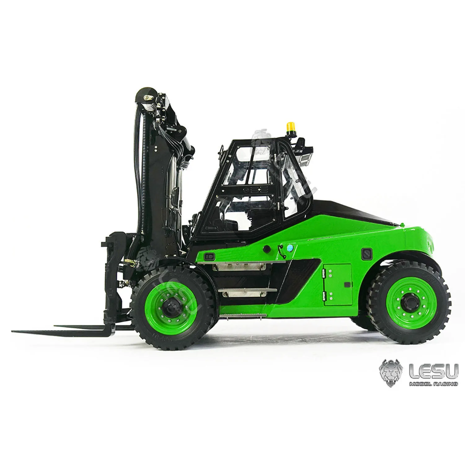 LESU 1/14 Aoue-Ld160S Remote Control Hydraulic Forklift for RC Truck Model Metal Assembled Painted Green Toys Thzh1470-Smt3