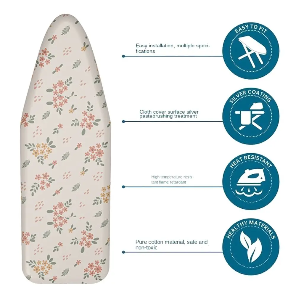 

Durable Ironing Board Cloth Universal Heavy Heat Resistant Ironing Board Cover Pad Thickened Resistant Scorch Printed Padded