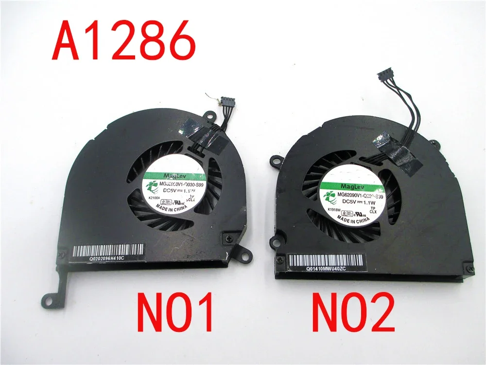 ZB0506AUV1-6A MG62090V1-Q030-S99 MG62090V1-Q020-S99 COOLING FAN FOR APPLE MacBook Pro MB466 MB470 MC375 MB990 MB991 A1278 A1286