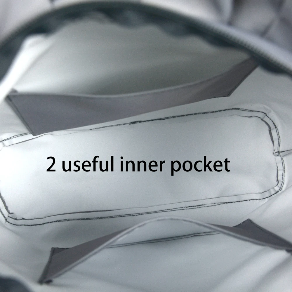2025 New Urban Frill Pleat fold Inner Lining Insert Zipper Pocket Organizer for Big Urban Obag O Bag view 5