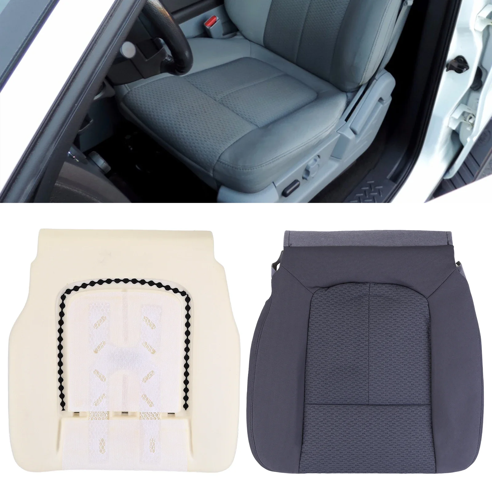 

Sponge Cushion Seat Kit Replacement for Ford F-150 (driver) 2011-2014
