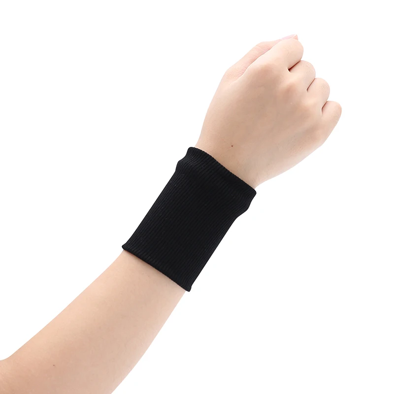 1 Pair of men\'s and women\'s thermal wrist guard sports breathable wipe sweat absorption scar short wrist guard arm cover