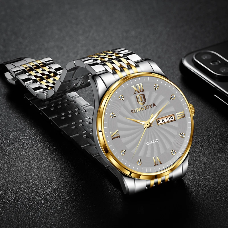 QINGXIYA Top Brand Luxury Men\'s Quartz Watch Waterproof Date Clock Male Sports Watches Men Casual Wrist Watch Relogio Masculino