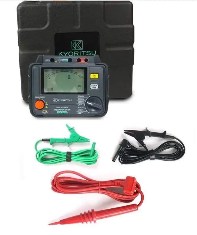 KYORITSU 3125A kew3125A Digital High Voltage Insulation Tester 500V/1000V/2500V/5000V