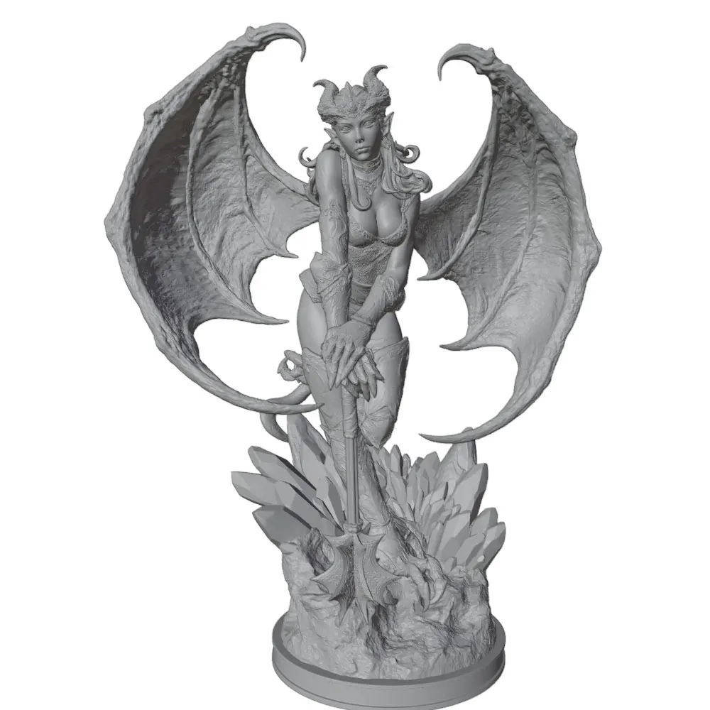 75mm --250mm Sexy Girl Resin Model Kits GK Miniature 3D Printed Gray Model Figurine DIY Doll Model Unassembled And Unpainted