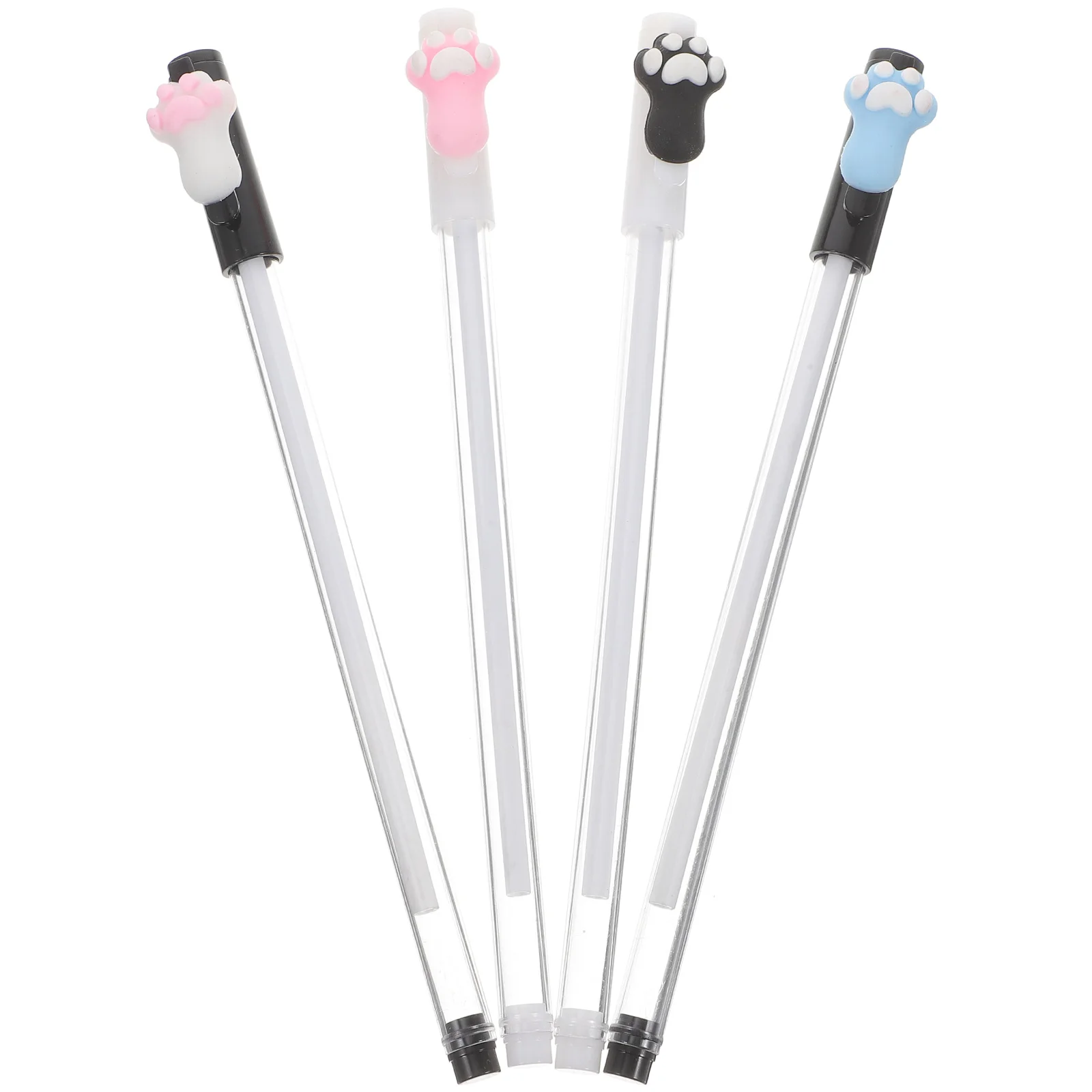 

12 Pcs Cat Claw Gel Pens Cute Cartoon Animal Ink Pens for Students Kids Gifts Office Writing Stationery Smooth Writing