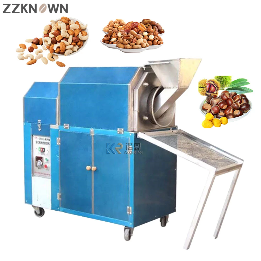 

Automatic Fried Sunflower Seed Soya Roaster Roasting Machine Peanut Roasting Frying Machinery