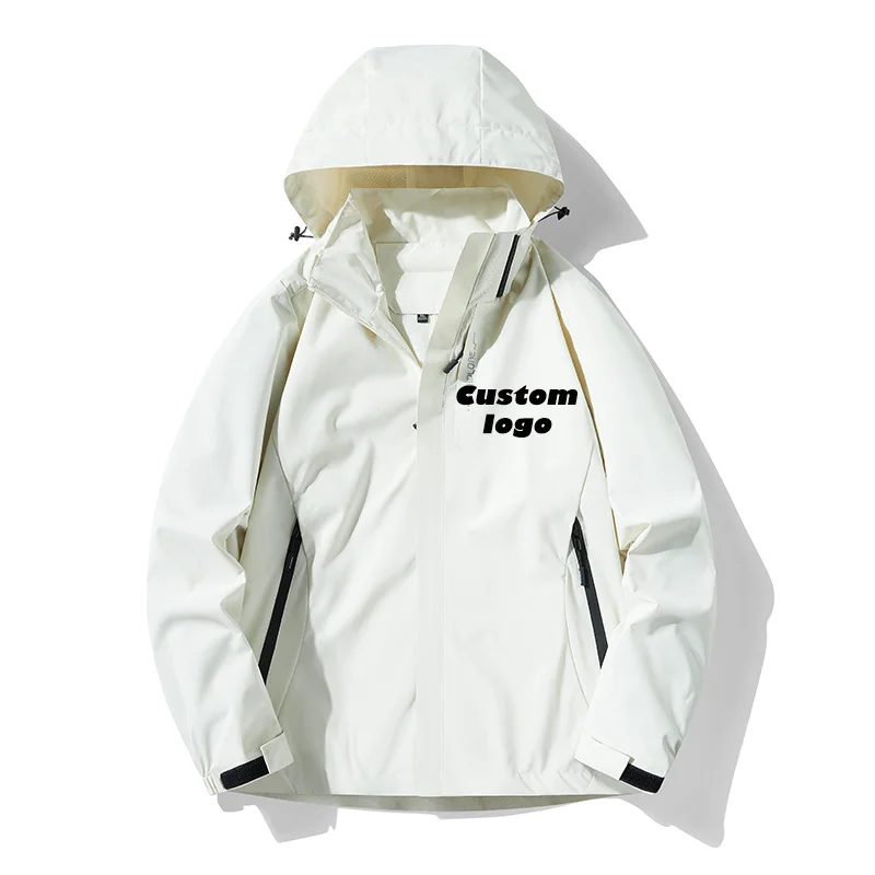 

Custom Logo Camping Rain Coat Men Women Windbreaker Waterproof Jacket Sun Protect Clothing Fishing Rain Wind Breaker Jacket Men