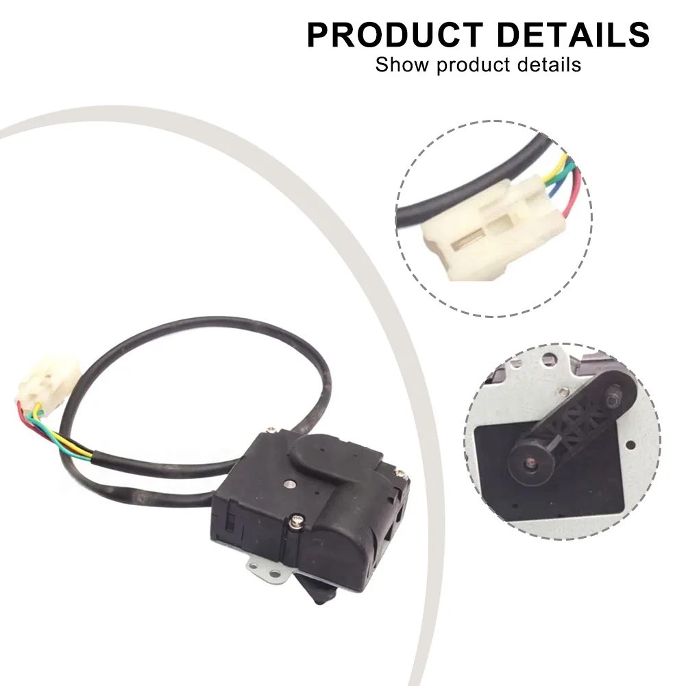 

Car Temperature Gate Switch Actuator 97021-H1000 For Terracan Temperature Gate Switch Actuator Motor ABS Black Car Accessories