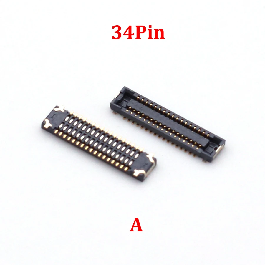 Assento de linha do conector do cabo para DJI Mavic Air 2, 2S, Mavic 2 Pro, Zoom, 34Pin Core Board, Parte de reparo PCB, 2pcs, 50Pin, 2pcs