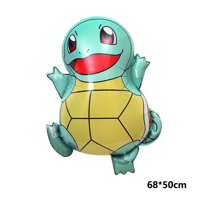Pokemon Pikachu Ballon Party Dekorationen Squirtle Bulbasaur Geburtstag Party Tasche Ballon Geschenk Figur Kinder Geschenke Spielzeug