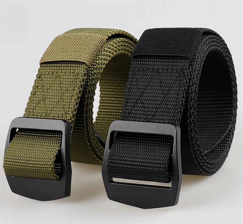 

2025 Gothic Punk Techwear Tactical Belt Men Women Multifunctional Alloy Buckle Outdoor Casual Canvas Belt Waistband