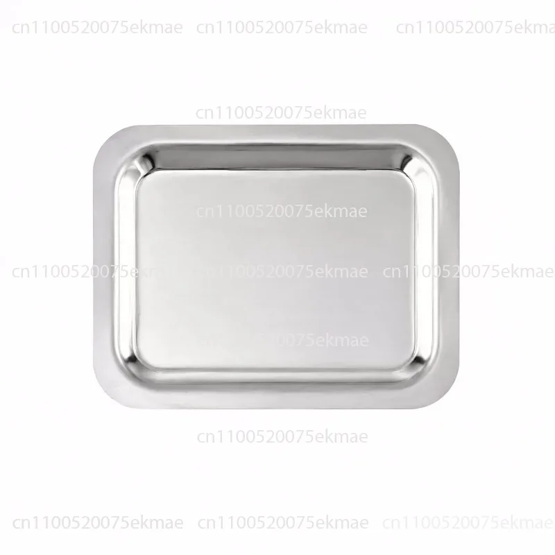 Towel Dish, High-End Stainless Steel Plate, Towel Dish, Hotel Restaurant, Rectangular Shelf, Tableware