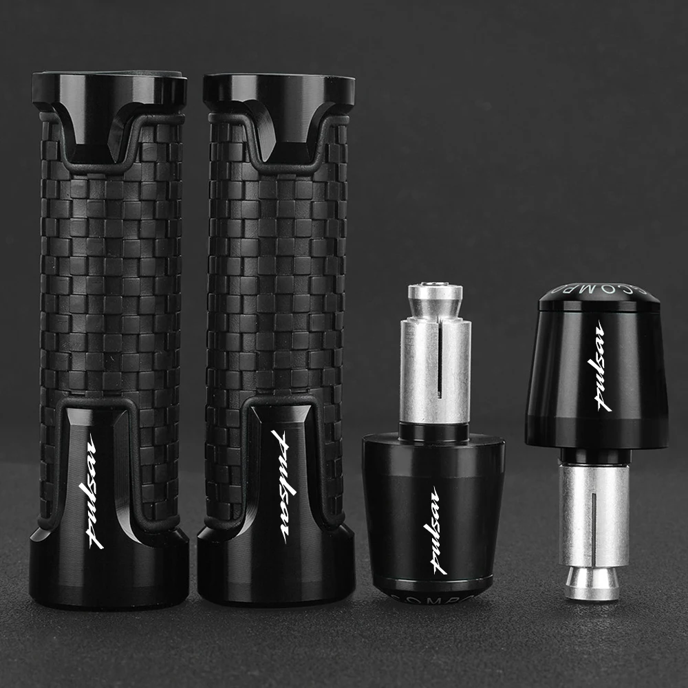 For Bajaj Pulsar 200 NS/200 RS/200 AS 250 NS200 RS200 200AS 180 N250 Motorcycle Accessoreis Handlebar Grips Handle bar Ends Plug