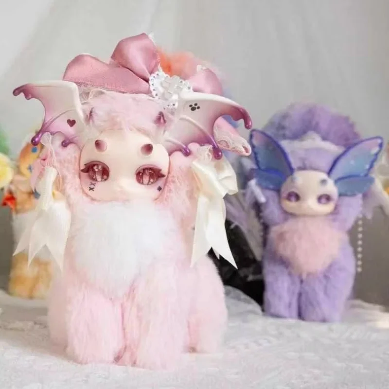 

Genuine In Stock Cat Cat Dragon Fantasy Biological Magic Academy Series Trendy Play Plush Blind Box Rabbit Dragon Second Generat