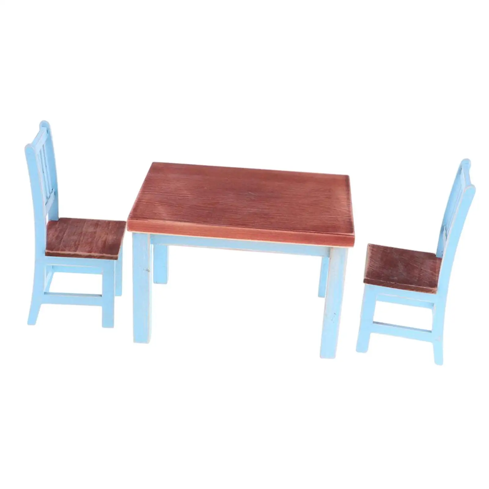 1:12 Puppenhaus Esszimmer Szenen Puppenhaus Möbelset Kinder Rollenspiel für
