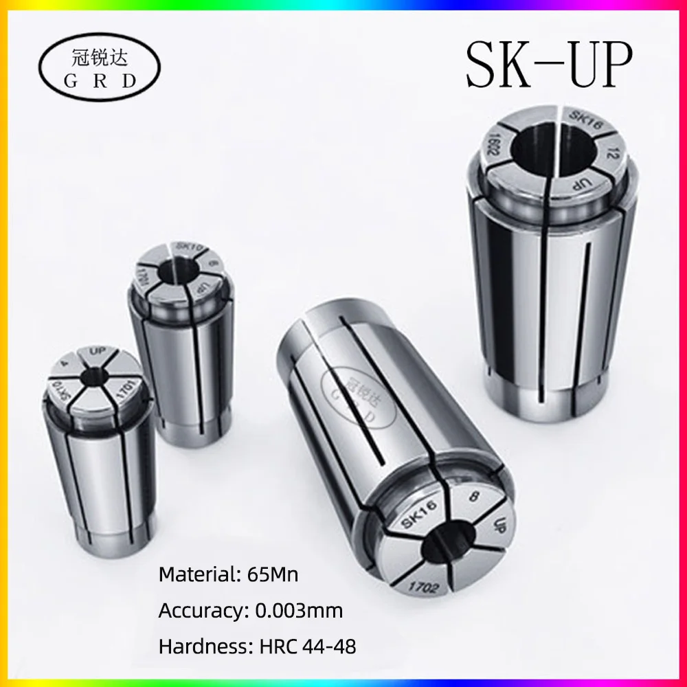Mandril Braçadeira Faixa 125 mm sk Pinças Centro de Usinagem Cnc Mola Mandril Pinça Ferramenta Titular Sk6 Sk06 Sk10 Sk16 Sk20 Sk25