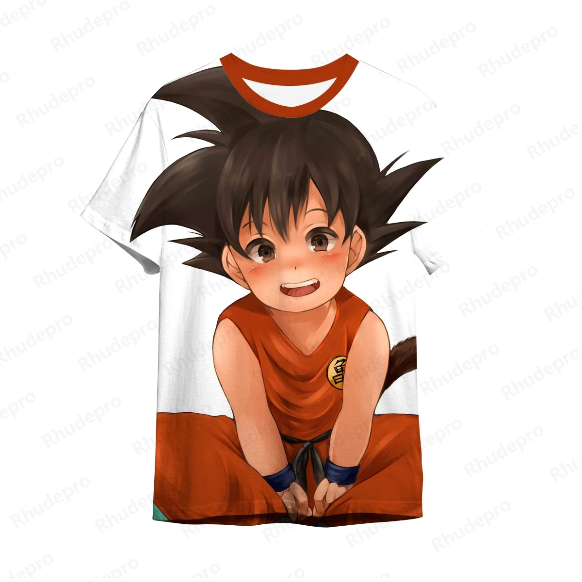 T-shirt stampata in 3D da uomo Vegeta Dragon ball abbigliamento da uomo di alta qualità Goku Harajuku Style 2024 New Hip Hop Y2k Trend