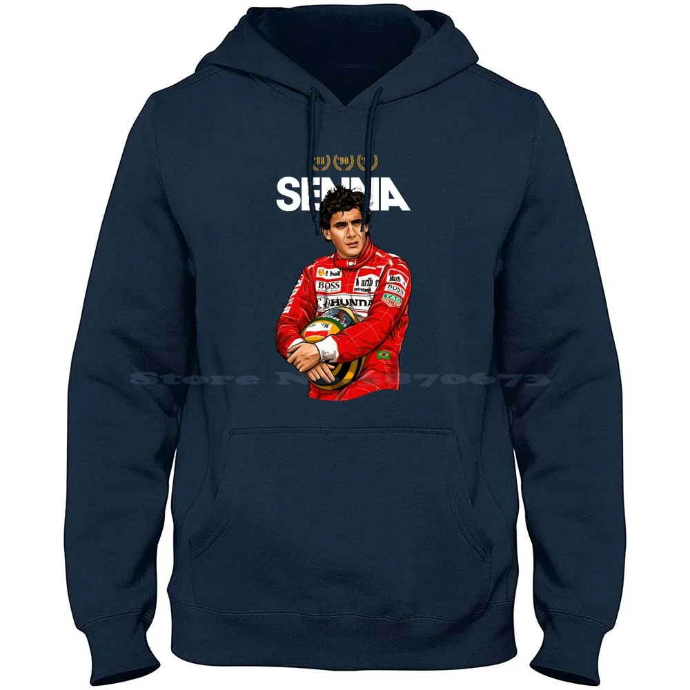 Senna The Legend 100% Cotton Hoodie Senna Legend