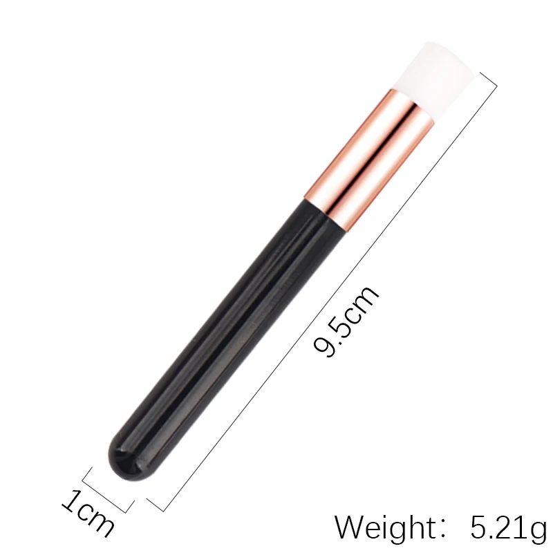 5 個まつげクリーンブラシラッシュシャンプーコーム中空まつげエクステンションブラシピールオフ鼻毛穴にきび除去メイクブラシ