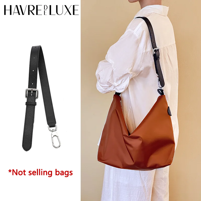 

New Bag shoulder strap For Longchamp Nylon Hobo Medium Wide Bag Belt Bag Modification Without Punching Strap Bag Accessories