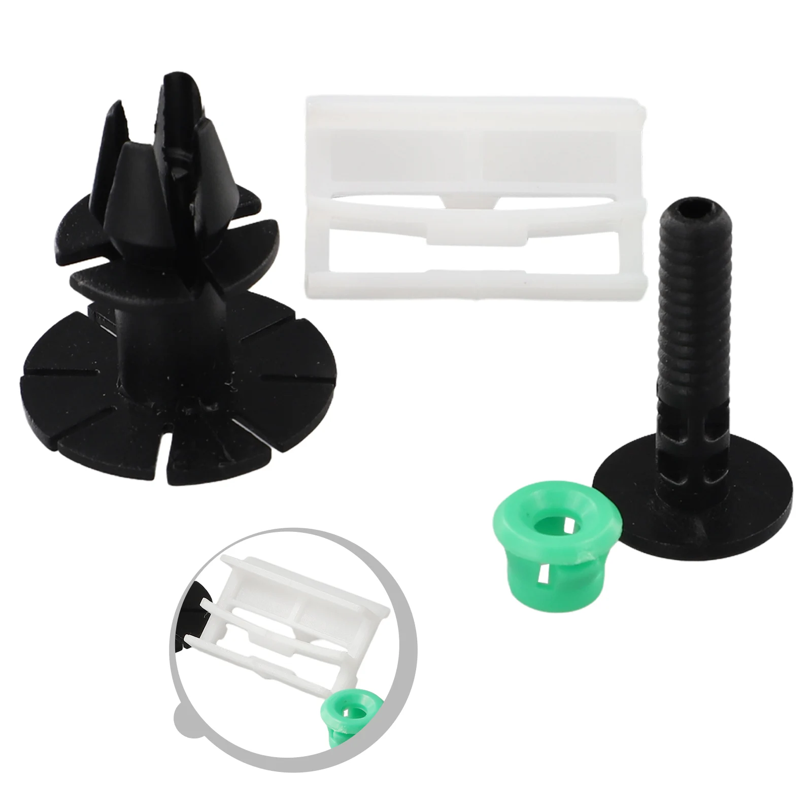 40pcs For BMW Side Skirt Fitting Kit Full Set Of Clips ABS Plastic For BMW 3-Series E90 And E91 Auto Clamp Accessories