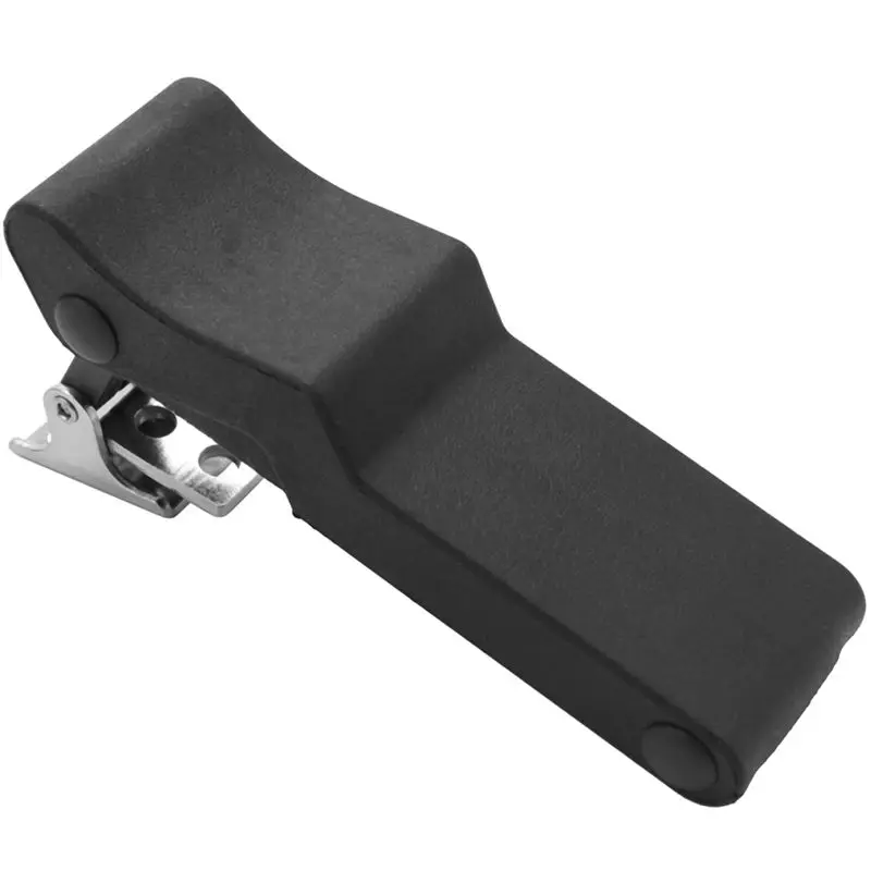 3X Flexible Door Draw Latch Lock 3.8 Inch Replacement Soft Rubber Black Over-Center C7-10-B61B