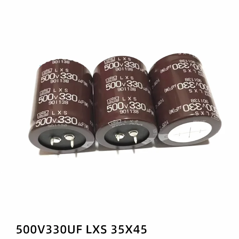 1PCS 500V 390UF 330UF 270UF 150UF 560UF 470UF 220UF 180UF 120UF 100UF Electrolytic Capacitor 30X60 35X50 35X60 25X35