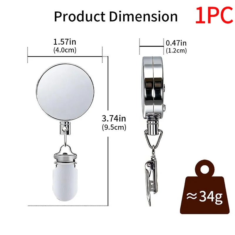#1PC Automatic Retractable Towel Rack No-Drill Self-Adhesive Wall Mounted Hand Towel Holder With Stainless Steel Cable Clamp
