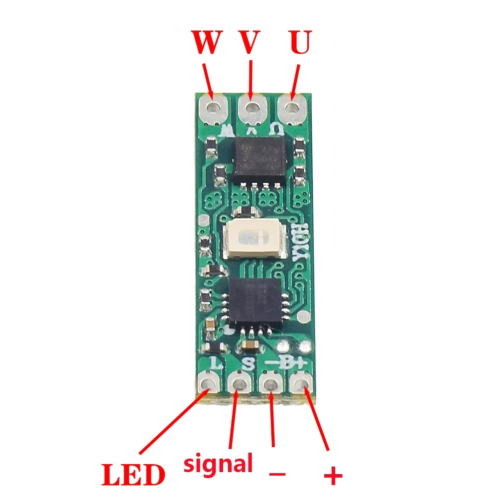 2S-3S DC 7.4V-11.1V 8A Tiny BLDC Brushless Motor Driver Board Electric Regulator Drive For 1104 1106 1306 1407 1503 Motor