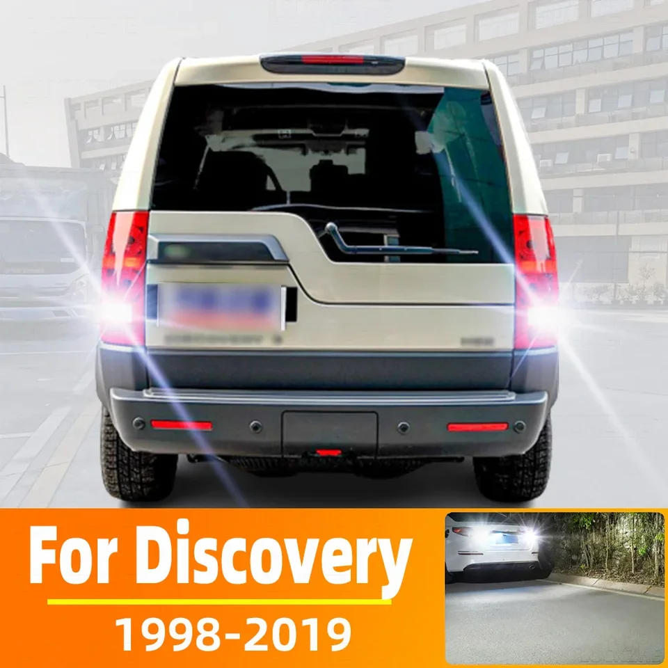 Bright White LED Reverse Light Bulbs For Land Rover Discovery LR3 – P21W, 6000K, 2-Pack