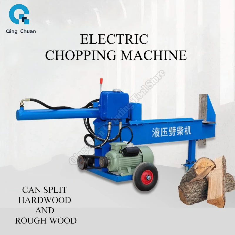 Wood Breaking Machine Hydraulic Wood Splitting Machine Electric High Horsepower Wood Splitting Artifact Wood Splitting Machine