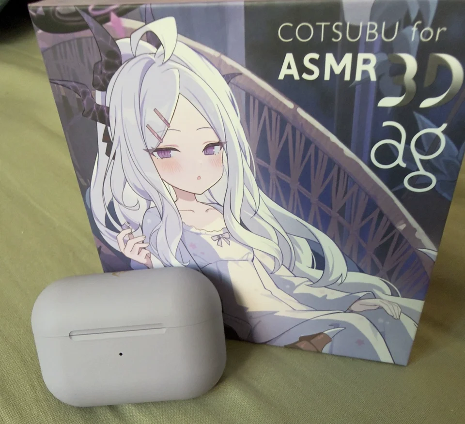 Aoharu01 ASMR 3D Wireless Earbuds Anime Edition Bluetooth 5.3 Earphones Headset for Sleeping Relax Gamer⁠