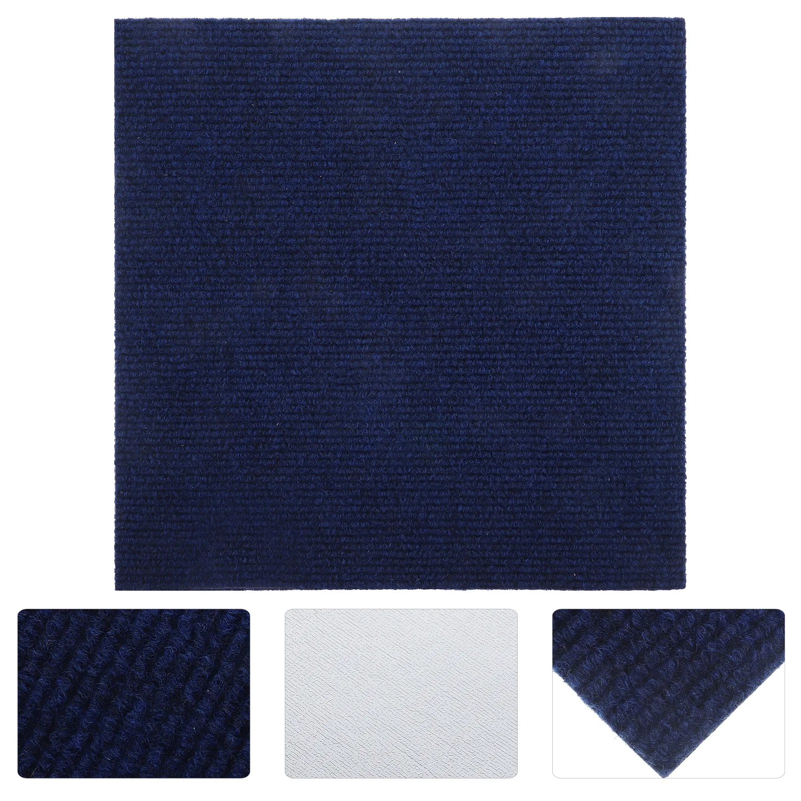 

10Pcs Self Adhesive Peel and Stick Carpet Flooring Tiles Anti-Slip Floor Stickers for Home Decor Carpet Tiles Self Adhesive