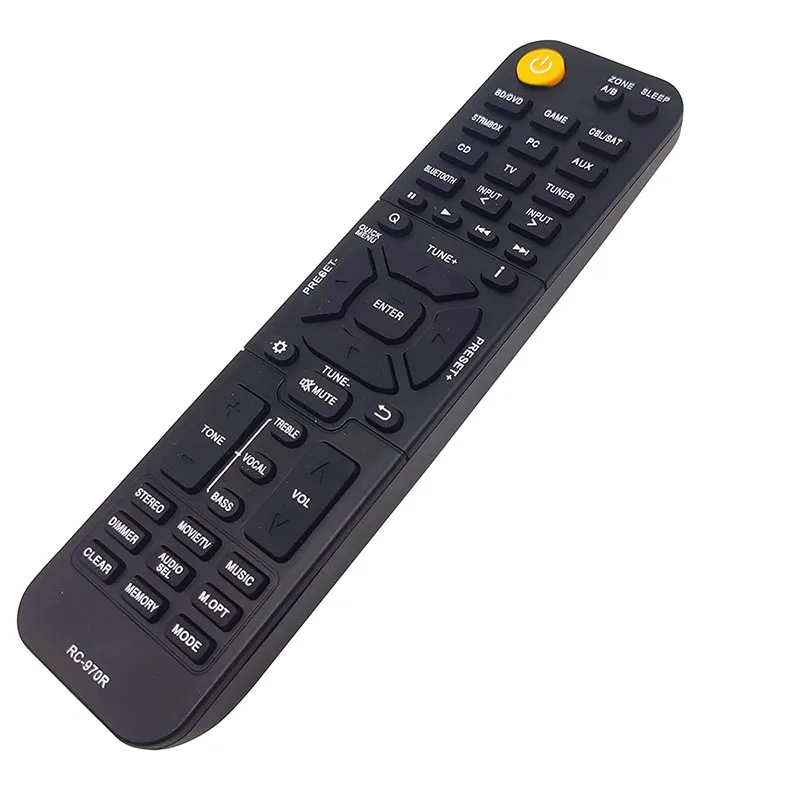 Universal Remote Replacement for ONKYO RC-970R TX-SR393 HT-R398 TX-SR494 HT-S3910 Audio/Video Receiver Remote Control