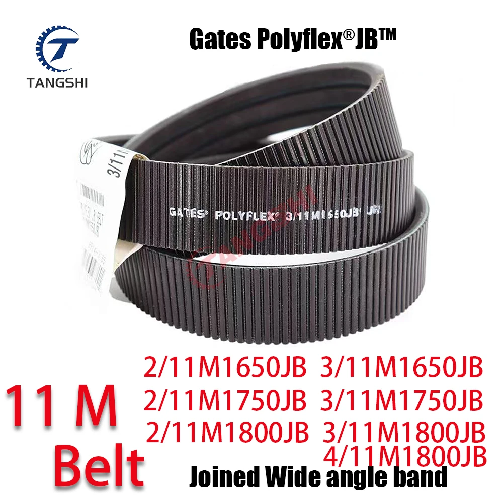 

Gates 11M Polyflex JB Joined Wide angle band 2/11M1650JB 3/11M1650JB 2/11M1750JB 3/11M1750JB 2/11M180JB 3/11M1800JB 4/11M1800JB