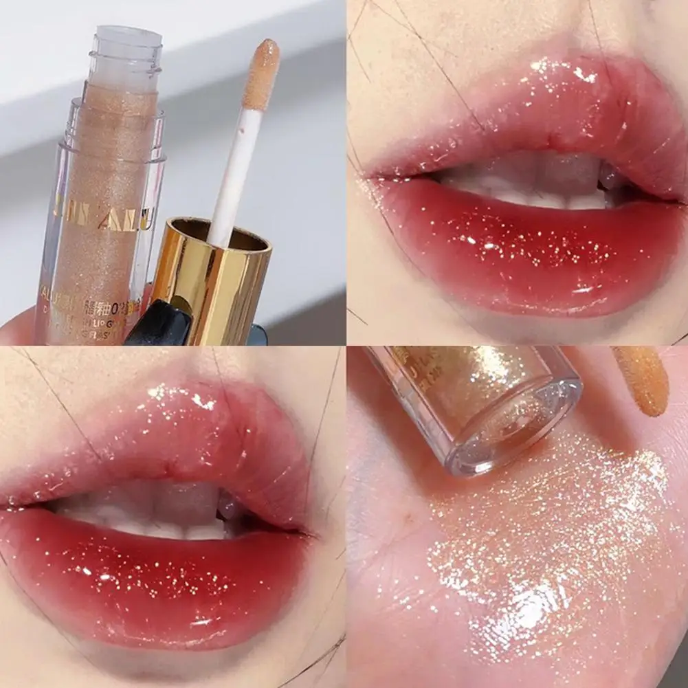 Brillo de labios brillante de diamante, maquillaje de labios Sexy de Corea, Cosméticos impermeables Li N4Z4