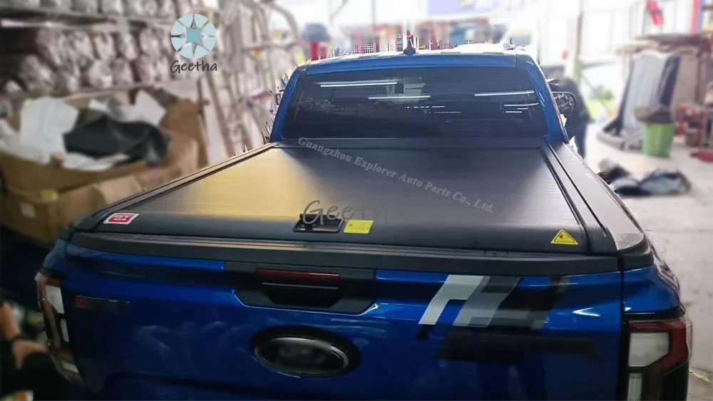 

Rectangular Roller Lid Shutter Cover for Isuzu Dmax with Lock Wholesale 4X4 Pickup Tail Box Waterproof Bed Covers Roller Shutter