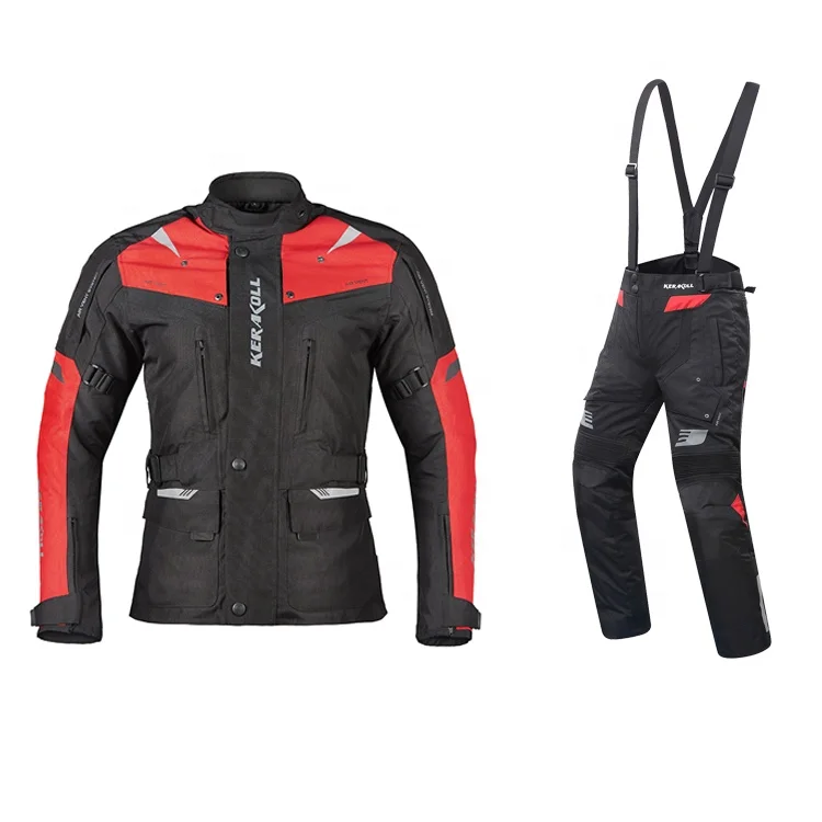 Chaqueta de motocicleta con protectores CE