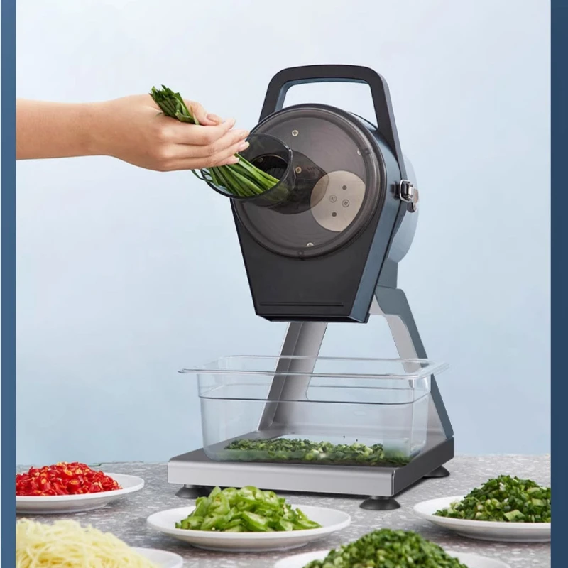 

Onion Cutter Vegetable Cutter Chopped Green Onion Machine Shredded Ginger Artifact Millet Pepper Machine Garlic Slice Device