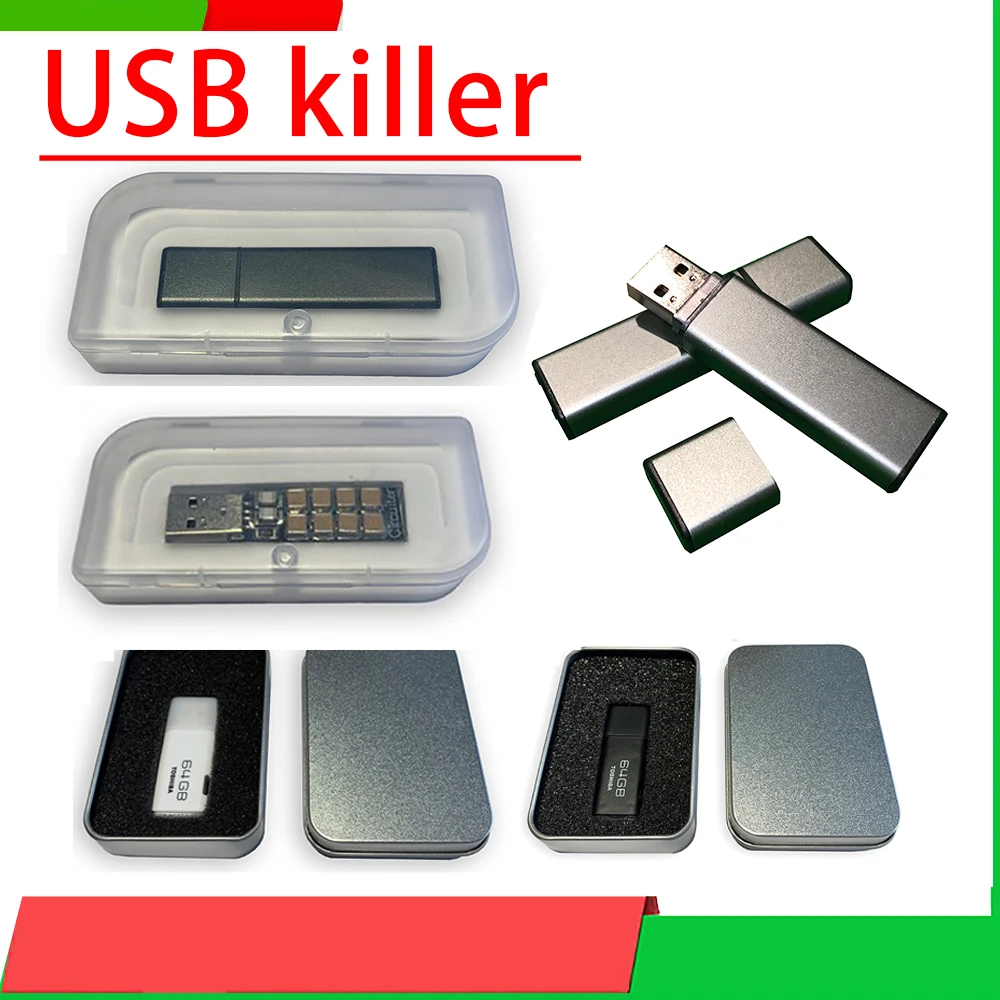 usb killer usbkiller v3 gerador de pulso de alta potencia para pc notebook computador destruir matherboard wifi router killer 01