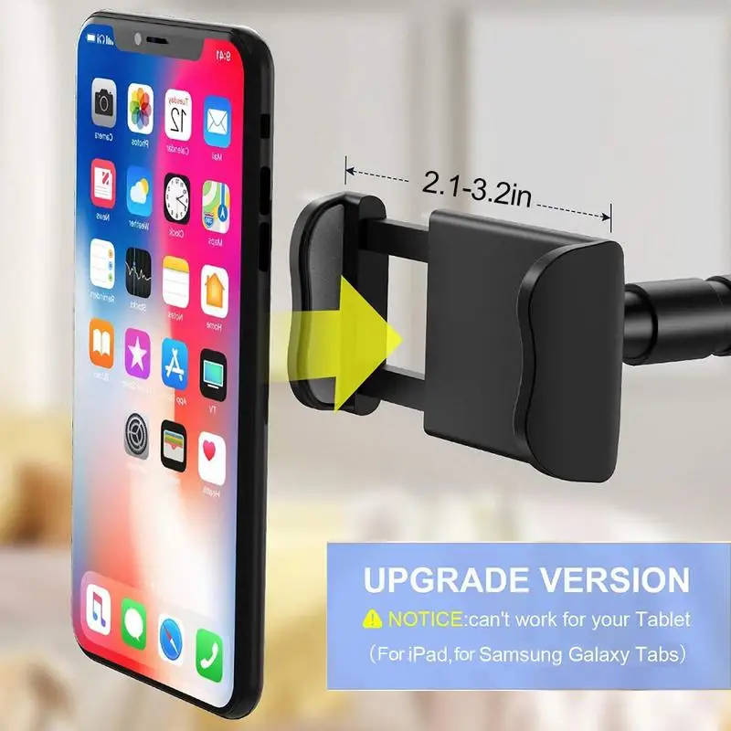 Smartphone Holder Clamp Portable Phone Clamp Holder Camera Mounting Bracket Adjustable Phone Stand For Live Video Accessories