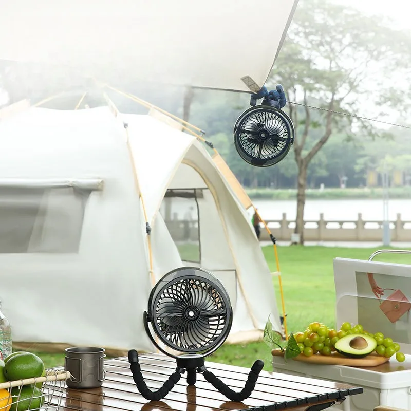 

Portable Fan with Spray Function Flexible Tripod Installation Cooling Spray Is Convenient Practical and Suitable for Outdoor Use