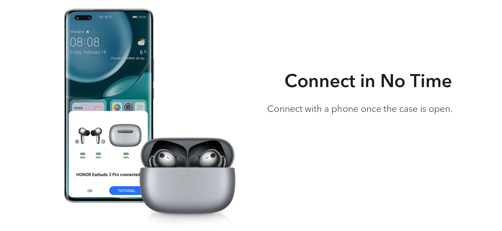 Honor Earbuds 3 Pro true wireless Bluetooth headset in-ear sports