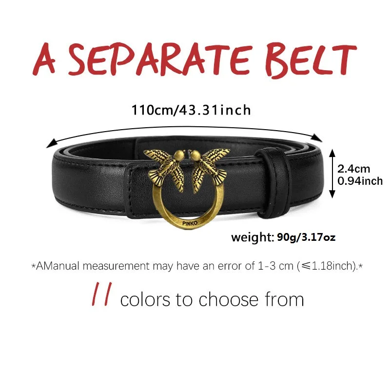 حزام نسائي راقي، إكسسوار عصري متعدد الاستخدامات مناسب لأي مناسبة، حزام خصر أنيق لتزيين الملابس #5