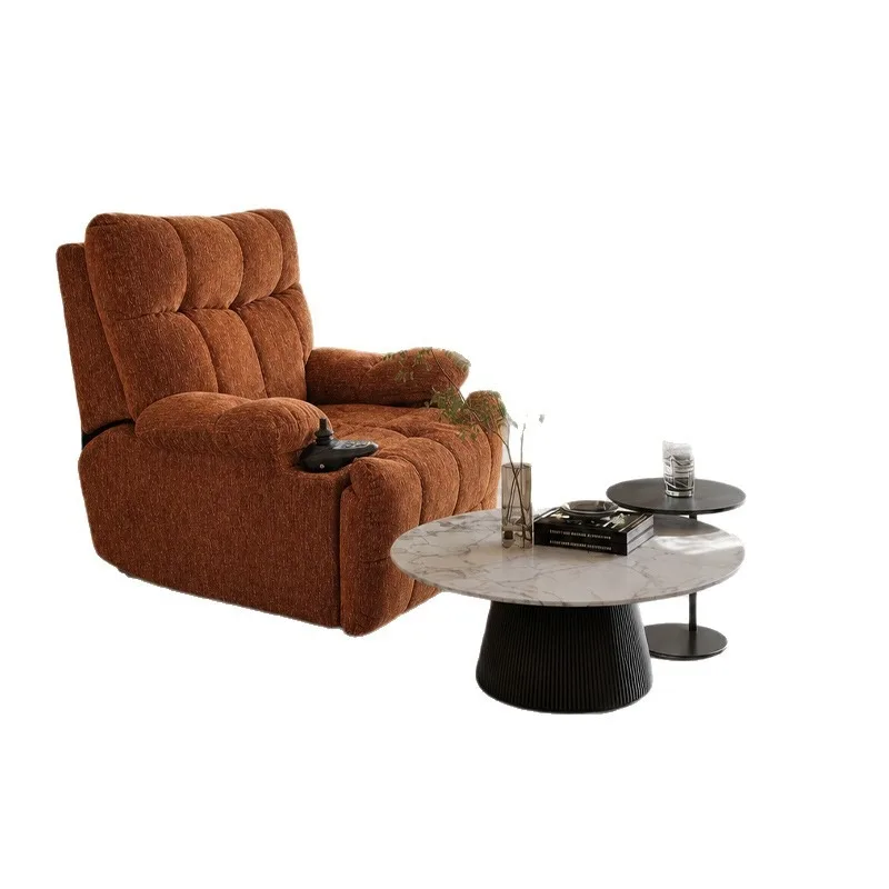 Electric function sofa, running-up sofa, single sofa, heated massage chair with USB charging