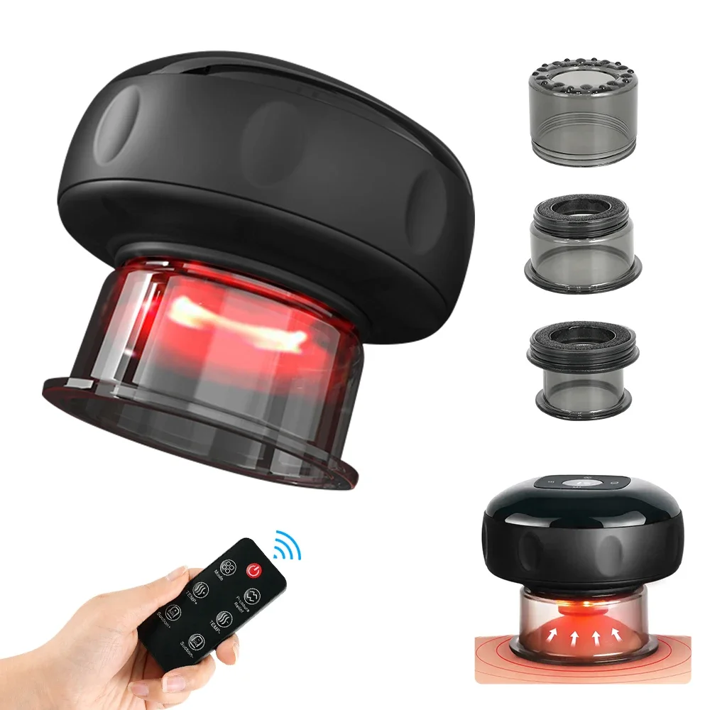 

Health Care Products Red Light Hijama Auto Cupping Set Electric Vacuum Cupping Device Therapy Smart Cupping Massager Machine