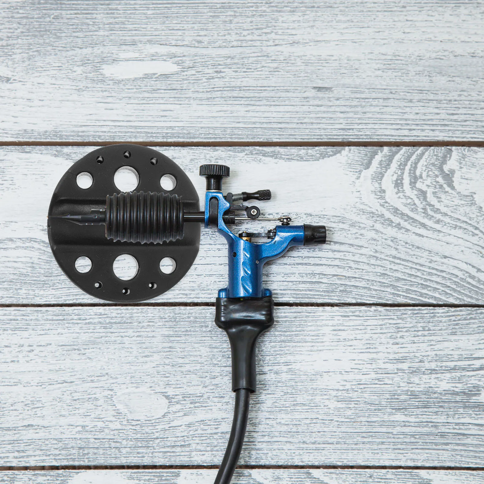 

Tattoos Pigment Holder with Varied Size Holes Silicone Tattoo Ink Base Compact Lightweight Bracket for Efficient Workstation