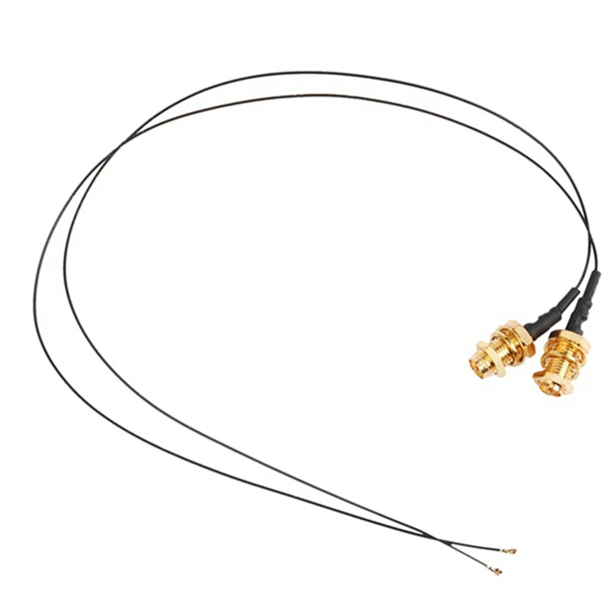 2X8Dbi Dwuzakresowy kabel M.2 IPEX MHF4 U.Fl do RP-SMA Pigtail WiFi Antenna Zestaw do karty Intel AX210 AX200 9260 9560 NGFF